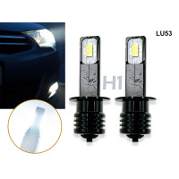 Becuri LED H1 pentru mașină 6000k luminozitate ridicată rezistente la impact- LU53  - Sellzone.bg Becuri LED H1 pentru mașină 6000k luminozitate ridicată rezistente la impact- LU53