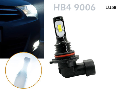 HB4 9006 Becuri LED pentru mașină 6000k luminozitate ridicată rezistente la impact - LU58 - Sellzone.bg HB4 9006 Becuri LED pentru mașină 6000k luminozitate ridicată rezistente la impact - LU58
