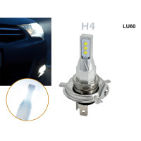 Becuri auto H4 6000K super luminoase LED 6000LM - LU60 - Sellzone.bg Becuri auto H4 6000K super luminoase LED 6000LM - LU60