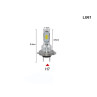 Becuri auto H7 6000K super luminoase 6000LM LED - LU61 - Изображение 2 - Sellzone.bg Becuri auto H7 6000K super luminoase 6000LM LED - LU61 - Изображение 2