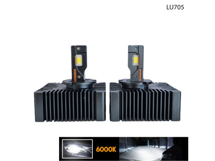 Becuri LED D5S / D5R pentru înlocuirea directă a xenonului OEM – 6000K, Plug and Play – LU705 - Sellzone.bg Becuri LED D5S / D5R pentru înlocuirea directă a xenonului OEM – 6000K, Plug and Play – LU705