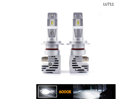 Becuri LED compacte H7 – 6000K, fără ventilator, 35W - LU711 - Sellzone.bg Becuri LED compacte H7 – 6000K, fără ventilator, 35W - LU711