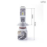Becuri LED compacte H7 – 6000K, fără ventilator, 35W - LU711 - Изображение 2 - Sellzone.bg Becuri LED compacte H7 – 6000K, fără ventilator, 35W - LU711 - Изображение 2