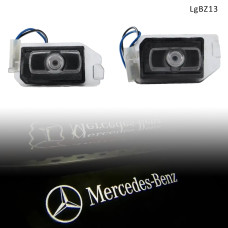 Proictoare logo cu proiectie emblema Mercedes pentru sub oglinzi - LgBZ13 - Sellzone.bg Proictoare logo cu proiectie emblema Mercedes pentru sub oglinzi - LgBZ13