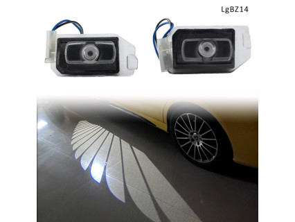 Mercedes Angel Wings Projection Logo Lights pentru oglinzi - LgBZ14 - Sellzone.bg Mercedes Angel Wings Projection Logo Lights pentru oglinzi - LgBZ14