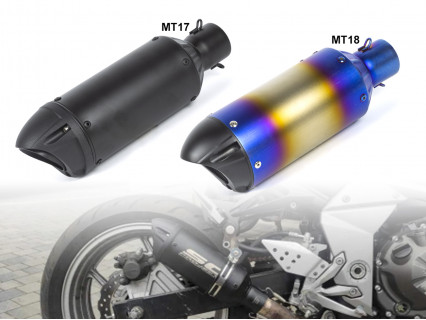 Tobă din oțel pentru motociclete sport - Mt17 Mt18 - Sellzone.bg Tobă din oțel pentru motociclete sport - Mt17 Mt18