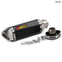 Evacuare AKRAPOVIC, toba sport pentru motocicleta 370 mm, negru gri - Mt26 - Sellzone.bg Evacuare AKRAPOVIC, toba sport pentru motocicleta 370 mm, negru gri - Mt26