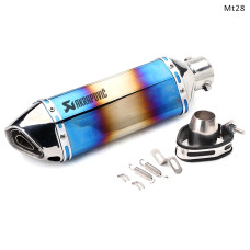 Evacuare AKRAPOVIC, toba sport pentru motocicleta 370 mm, multicolor  - Mt28 - Sellzone.bg Evacuare AKRAPOVIC, toba sport pentru motocicleta 370 mm, multicolor  - Mt28