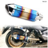Evacuare AKRAPOVIC, toba sport pentru motocicleta 370 mm, multicolor  - Mt28 - Изображение 3 - Sellzone.bg Evacuare AKRAPOVIC, toba sport pentru motocicleta 370 mm, multicolor  - Mt28 - Изображение 3