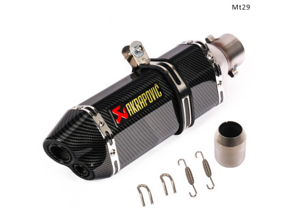 Evacuare AKRAPOVIC, toba sport pentru motocicleta 370mm, carbon - Mt29 - Sellzone.bg Evacuare AKRAPOVIC, toba sport pentru motocicleta 370mm, carbon - Mt29