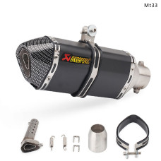 Evacuare AKRAPOVIC, toba sport pentru motocicleta 300mm, negru carbon - Mt33 - Sellzone.bg Evacuare AKRAPOVIC, toba sport pentru motocicleta 300mm, negru carbon - Mt33