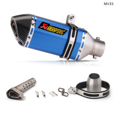 Evacuare AKRAPOVIC, toba sport pentru motocicleta 300mm, albastru carbon - Mt35 - Sellzone.bg Evacuare AKRAPOVIC, toba sport pentru motocicleta 300mm, albastru carbon - Mt35