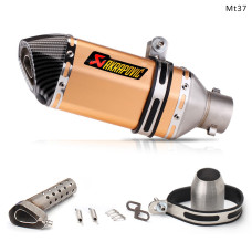 Evacuare AKRAPOVIC, toba sport pentru motocicleta 300 mm, portocaliu carbon - Mt37 - Sellzone.bg Evacuare AKRAPOVIC, toba sport pentru motocicleta 300 mm, portocaliu carbon - Mt37