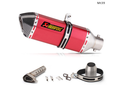 Evacuare AKRAPOVIC, toba sport pentru motocicleta 370 mm, albastru carbon - Mt39 - Sellzone.bg Evacuare AKRAPOVIC, toba sport pentru motocicleta 370 mm, albastru carbon - Mt39