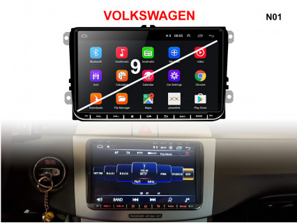 Navigație GPS ANDROID 11 cu afișaj de 9 inchi pentru VW Passat Golf - N01 - Sellzone.bg Navigație GPS ANDROID 11 cu afișaj de 9 inchi pentru VW Passat Golf - N01