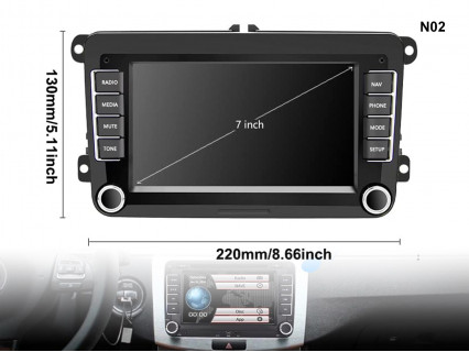 Sistem multimedia ANDROID 11 de 7 inchi pentru VW Passat Golf - N02 - Sellzone.bg Sistem multimedia ANDROID 11 de 7 inchi pentru VW Passat Golf - N02