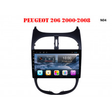 Sistem multimedia cu display de 9 inchi pentru Peugeot 206 2000-2008 - N04 - Sellzone.bg Sistem multimedia cu display de 9 inchi pentru Peugeot 206 2000-2008 - N04