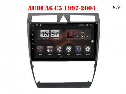 Sistem multimedia cu ANDROID 11 și display de 9 inch pentru AUDI A6 C5 97-05 - N09 - Sellzone.bg Sistem multimedia cu ANDROID 11 și display de 9 inch pentru AUDI A6 C5 97-05 - N09