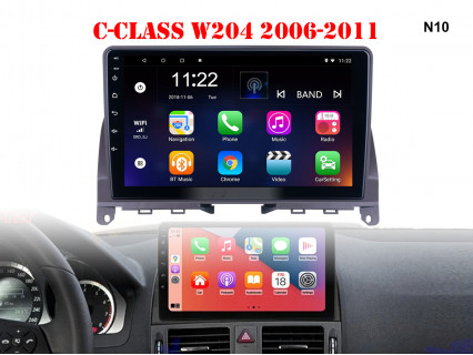 Sistem navigație cu display de 9 inchi pentru Mercedes C W204 - N10 - Sellzone.bg Sistem navigație cu display de 9 inchi pentru Mercedes C W204 - N10