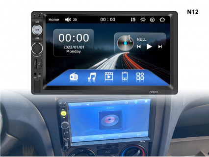Sistem multimedia universal 7010b cu display de 7 inchi - N12 - Sellzone.bg Sistem multimedia universal 7010b cu display de 7 inchi - N12