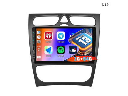 Navigație GPS Multimedia Mercedes C CLASS W209 de 9 inch Android – N19 - Sellzone.bg Navigație GPS Multimedia Mercedes C CLASS W209 de 9 inch Android – N19