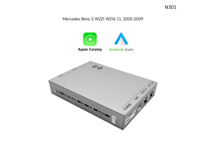 Modul Android Auto / CarPlay Mercedes S W221 cu sistem NTG 3.0 ecran de 8 inchi - N301 - Sellzone.bg Modul Android Auto / CarPlay Mercedes S W221 cu sistem NTG 3.0 ecran de 8 inchi - N301