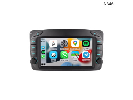 Multimedia cu navigație Android CarPlay pentru Mercedes C W203 CLK W209 - N346 - Sellzone.bg Multimedia cu navigație Android CarPlay pentru Mercedes C W203 CLK W209 - N346