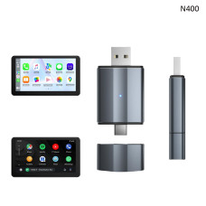 Adaptor wireless CarPlay și Android Auto cu USB 3.1 Type-C și USB 2.0 - N400 - Sellzone.bg Adaptor wireless CarPlay și Android Auto cu USB 3.1 Type-C și USB 2.0 - N400