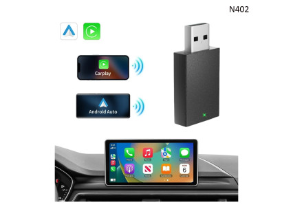 Wireless CarPlay și Android Auto USB adaptor - N402 - Sellzone.bg Wireless CarPlay și Android Auto USB adaptor - N402