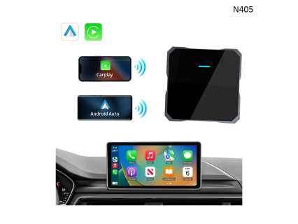 Adaptor multimedia wireless cu CarPlay și Android Auto - N405 - Sellzone.bg Adaptor multimedia wireless cu CarPlay și Android Auto - N405