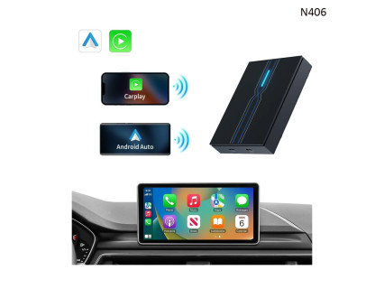 Adaptor multimedia AI cu Android 13 (4GB+64GB), CarPlay, Android Auto și slot SIM - N406 - Sellzone.bg Adaptor multimedia AI cu Android 13 (4GB+64GB), CarPlay, Android Auto și slot SIM - N406