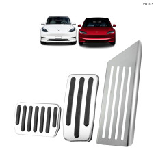 Pedale de reglare din oțel cu cauciuc antiderapant pentru Tesla Model 3 Y – PD103 - Sellzone.bg Pedale de reglare din oțel cu cauciuc antiderapant pentru Tesla Model 3 Y – PD103