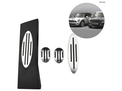 Pedale sport din aluminiu pentru Mini Cooper Countryman, R56 R60 F54 F55 F56 – accelerație, frână, ambreiaj și repaus pentru picior  – PD104 - Sellzone.bg Pedale sport din aluminiu pentru Mini Cooper Countryman, R56 R60 F54 F55 F56 – accelerație, frână, ambreiaj și repaus pentru picior  – PD104