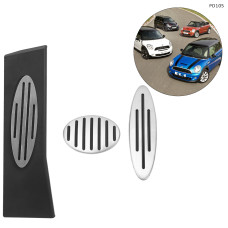 Pedale sport din aluminiu pentru Mini Cooper R55 R56 R57 R58 R59 R60 R61 – accelerație, frână și frână de odihnă – PD105 - Sellzone.bg Pedale sport din aluminiu pentru Mini Cooper R55 R56 R57 R58 R59 R60 R61 – accelerație, frână și frână de odihnă – PD105