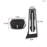 Pedale sport din aluminiu cu cauciuc antiderapant pentru BMW X1 X2 și Seria 1 2 – PD106 - Изображение 1 - Sellzone.bg Pedale sport din aluminiu cu cauciuc antiderapant pentru BMW X1 X2 și Seria 1 2 – PD106 - Изображение 1