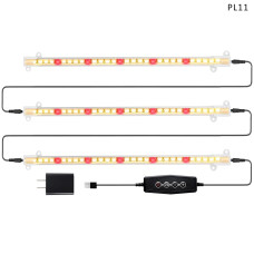 Sistem de 3 lampi LED pentru cresterea si cresterea plantelor 3500K - PL11 - Sellzone.bg Sistem de 3 lampi LED pentru cresterea si cresterea plantelor 3500K - PL11