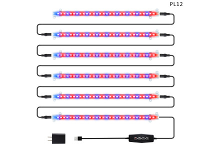 Un sistem de 5 fito-lampi pentru cultivarea, cresterea si inflorirea plantelor -PL12