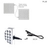 Lampă Fito cu 144 de lumini LED pentru creșterea plantelor de interior - PL18 - Изображение 3 - Sellzone.bg Lampă Fito cu 144 de lumini LED pentru creșterea plantelor de interior - PL18 - Изображение 3