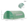 Seră  mare politunnel cu rama metalica 4x3x2m – PL20 - Изображение 1 - Sellzone.bg Seră  mare politunnel cu rama metalica 4x3x2m – PL20 - Изображение 1