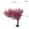 Copac artificial curbat mare cireș Japonez pentru decorare 1,5 metri - PL306 - Изображение 1 - Sellzone.bg Copac artificial curbat mare cireș Japonez pentru decorare 1,5 metri - PL306 - Изображение 1