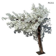 Copac artificial curbat mare Cireș Japonez alb pentru decor 1,5 metri - PL311 - Sellzone.bg Copac artificial curbat mare Cireș Japonez alb pentru decor 1,5 metri - PL311