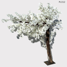 Copac artificial curbat mare Cireș Japonez alb pentru decor 2 metri - PL312 - Sellzone.bg Copac artificial curbat mare Cireș Japonez alb pentru decor 2 metri - PL312