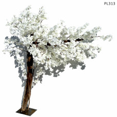 Copac artificial curbat mare cireș japonez alb pentru decorare 2,5 metri - PL313 - Sellzone.bg Copac artificial curbat mare cireș japonez alb pentru decorare 2,5 metri - PL313