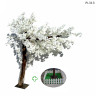 Copac artificial curbat mare cireș japonez alb pentru decorare 2,5 metri - PL313 - Изображение 2 - Sellzone.bg Copac artificial curbat mare cireș japonez alb pentru decorare 2,5 metri - PL313 - Изображение 2