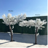 Copac artificial curbat mare cireș japonez alb pentru decorare 2,5 metri - PL313 - Изображение 4 - Sellzone.bg Copac artificial curbat mare cireș japonez alb pentru decorare 2,5 metri - PL313 - Изображение 4