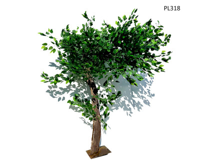 Arbor artificial curbat veșnic verde pentru decor 1,5m - PL318 - Sellzone.bg Arbor artificial curbat veșnic verde pentru decor 1,5m - PL318