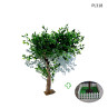 Arbor artificial curbat veșnic verde pentru decor 1,5m - PL318 - Изображение 2 - Sellzone.bg Arbor artificial curbat veșnic verde pentru decor 1,5m - PL318 - Изображение 2