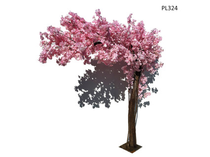 Arbore artificial curbat Cireș Japonez 2m pentru decor - PL324 - Sellzone.bg Arbore artificial curbat Cireș Japonez 2m pentru decor - PL324