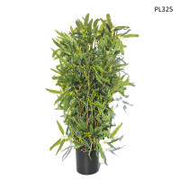 Bambus artificial pentru decorare 90 cm cu ghiveci - PL325 - Sellzone.bg Bambus artificial pentru decorare 90 cm cu ghiveci - PL325