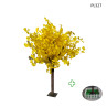 Arbol artificial de toamna pentru decor 1,5 m galben - PL327 - Изображение 3 - Sellzone.bg Arbol artificial de toamna pentru decor 1,5 m galben - PL327 - Изображение 3